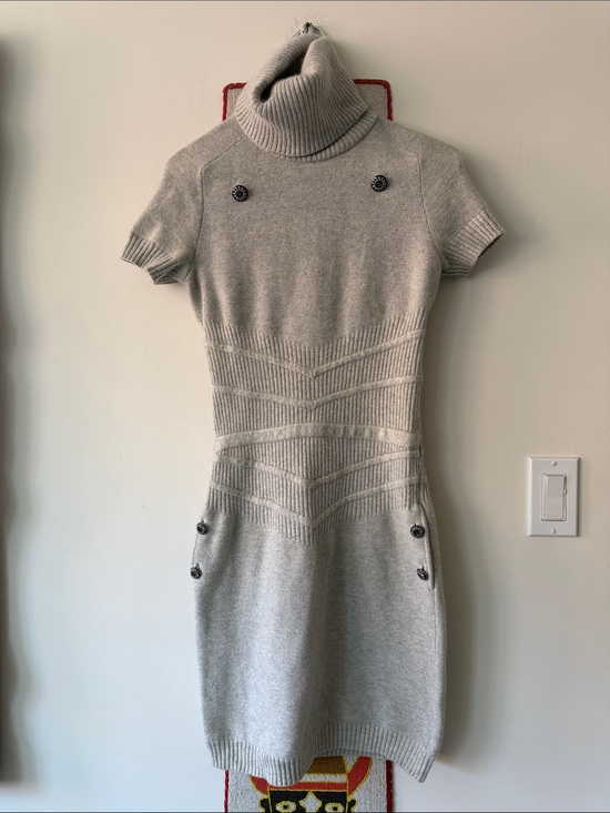 CHANEL Dresses & Skirts - “CHANEL” Stunning Vintage Cashmere Dress